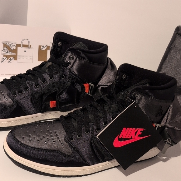 Air Jordan 1 Utility High Stash Black On Black - Picture 6 of 16